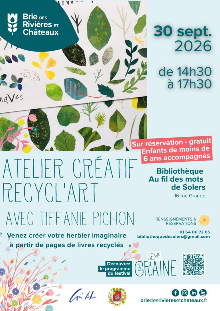 Atelier créatif à Solers